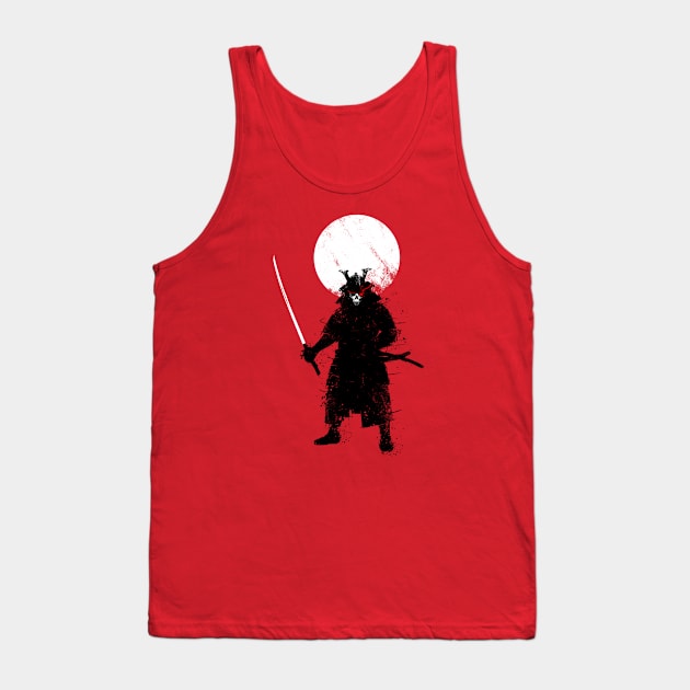 Ghost Samurai Tank Top by StevenToang